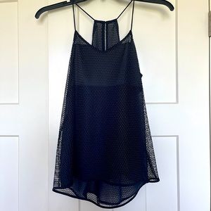 Express sheer top size S